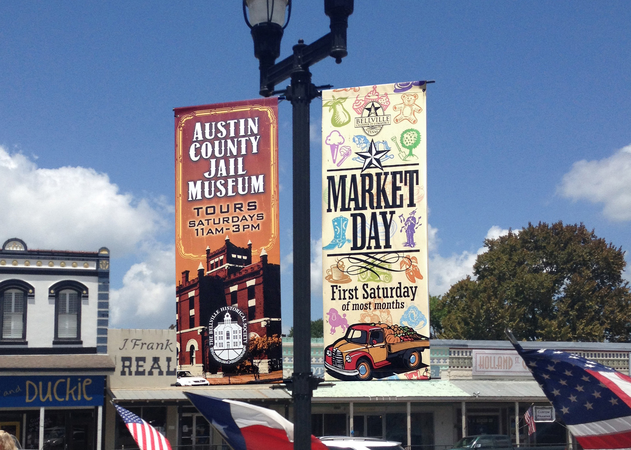 Bellville Street Light Pole Banners